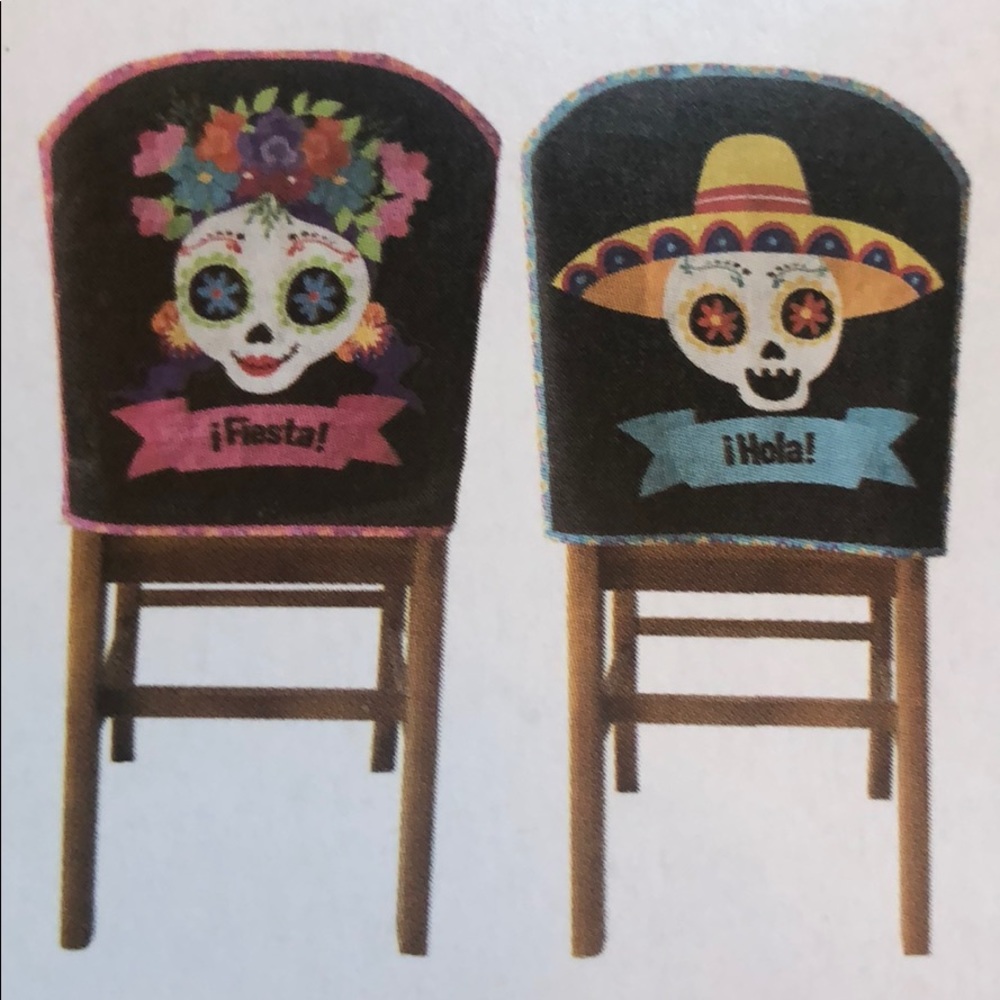 Halloween chair over
